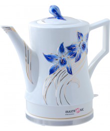 Чайник  MAXTRONIC MAX-YD-2011 керам НЕБЕСНЫЙ ВАЛЬС (1,2 кВт, 1,7 л) (4/уп)ирске. Отгрузка в Саха-якутия, Якутск, Кызыл, Улан-Уде, Иркутск, Владивосток, Комсомольск-на-Амуре.