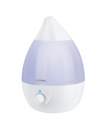 Увлажнитель LUMME LU-1559 лиловый (ультразвук, 3л, 300мл/час, 30м2, до 20 часов, ночная подсветка)м. Большой каталог очистителей воздуха оптом и увлажнителей воздуха оптом со склада в Новосибирске.