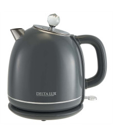 Чайник DELTA LUX DE-1018 ДВОЙНОЙ КОРПУС, 1,7 л, 2200Вт, серый (12)ибирске. Чайник двухслойный оптом - Василиса, Delta, Казбек, Galaxy, Supra, Irit, Магнит. Доставка