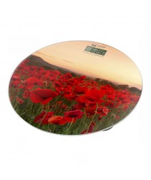 Весы напольные HOME ELEMENT HE-SC908 {RP} красные маки (электрон, кругл, LCD, 180 кг/100г) 10/упВесы оптом с доставкой по Дальнему Востоку. Большой каталог весов оптом по низким ценам.
