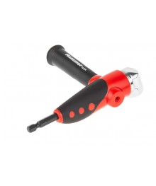 Насадка угловая на дрель Hammer Flex AB10  4 биты в комплектет оптом со склада в Новосибирске. Бензопилы оптом по низкой цене. Бензопилы оптом - высокое качеств