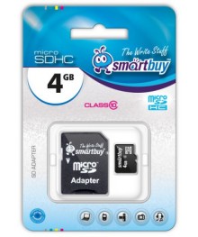 Пам.MicroSDHC,32Gb Smart Buy (Class 10) UHS-I + переходник SD  (01851)ужаем в Красноярск, Иркутск, Якутск, Кызыл, Улан-Уде, Хабаровск, Владивосток, Комсомольск-на-Амуре.