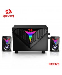 Колонки Redragon Toccata 2.1  11 Вт,RGB,USB пит Defenderпо низкой цене. Колонки Defender оптом с доставкой по Дальнему Востоку. Качетсвенные колонки оптом.