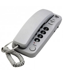телефон Ritmix RT-100 greyн Ritmix оптом в Новосибирске. Проводные телефоны Ritmix по оптовым ценам со склада в Новосибирске.