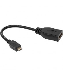 Видео переходник AVW25 (HDMI гнездо-micro HDMI штекер 20см)Востоку. Адаптер Rolsen оптом по низкой цене. Качественные адаптеры оптом со склада в Новосибирске.