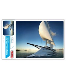 Коврик для мыши BURO BU-R51753 яхта 220х180х2ммоптом. Коврики для мышек оптом с доставкой по Дальнему Востоку. Большой каталог ковриков для мышек.