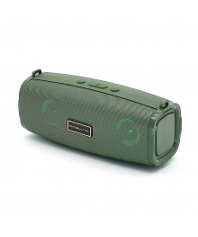Колонка портативная с BLUETOOTH  OT-SPB104 Зелёный (2*3Вт, USB/FM/TF/ AUX, акк, 19*7.5*8.0 см)и колонки оптом по низкой цене. Большой каталог Мини колонок оптом с доставкой по Дальнему Востоку.