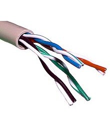 Кабель UTP 4 пары 5E кат. 305м, HOLD KEY,  CCA, LAN, (Taiwan)  UTP45TeCCA