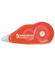 Корректирующая лента 5мм х 6м, BRAUBERG, в блистере