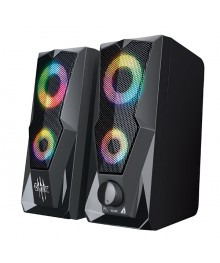 Колонки  Активные Qumo Blade AS001, 2.0, 15 ВТ, объемное звучание, RGB подсветкапо низкой цене. Колонки Defender оптом с доставкой по Дальнему Востоку. Качетсвенные колонки оптом.