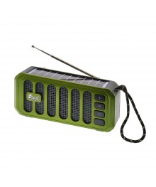 радиопр Fepe FP-81-S синий (солнечная панель, сменный аккум, USB,Bluetooth)Новокузнецк, Ленинск-Кузнецк, Барнаул, Горно-Алтайск, Бийск, Томск и др. Bluetooth приемник  оптом.