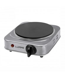 Электроплитка LUMME LU-3625 сталь, 1 конф. 15,5см, чугун, 1200Вт 9/упплитки оптом с доставкой в Новосибирске. Большой каталог лектропечек, духовок оптом по низкой цене.