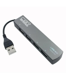 Концентратор USB 2.0  CBR CH-123, 4 порта, ноут.даптер с доставкой по Дальнему Востоку. Большой каталог USB разветвителей со склада в Новосибирске.