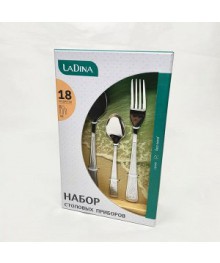LaDina Sea send Набор столовых приборов 18 пр. 400301-2/8приборы оптом в Новосибирске - большой ассортимент. Купить набор столовых приборов в Новосибирске .