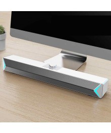 Колонки  Активные SADA D6 белая (2.0, мини саундбар, пит USB, 2*3W, bluetooth 5,0)по низкой цене. Колонки Defender оптом с доставкой по Дальнему Востоку. Качетсвенные колонки оптом.
