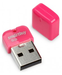 USB2.0 FlashDrives 8Gb Smart Buy  ART Pink (SB8GBAP)овокузнецк, Горно-Алтайск. Большой каталог флэш карт оптом по низкой цене со склада в Новосибирске.