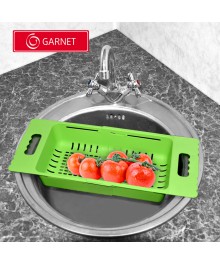 Дуршлаг раздвижной на раковину GARNET GR-CN23690  GARNET (24/1)ы для кухни по оптовым ценам. Купить аксессуары для кухни в Новосибирске. Аксессуары для кухни опт.