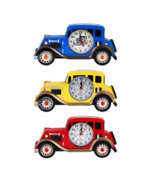 Часы будильник  LADECOR CHRONO в виде машины 25х4х12см, 1хAA, пластик