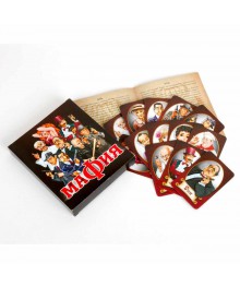 Настольная игра карточная "Мафия" 12,5х15х2см. Игровая приставка Ritmix оптом со склада в Новосибриске. Большой каталог игровых приставок оптом.