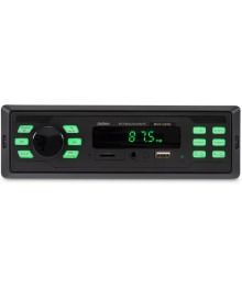 Авто магнитола  Digma MCP-225G (BT5.0/USB/microSD/AUX 4*45Вт 18FM зел подсв)