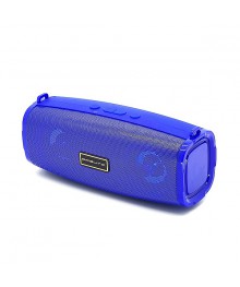Колонка портативная с BLUETOOTH  OT-SPB104 Синий (2*3Вт, USB/FM/TF/ AUX, акк, 19*7.5*8.0 см)и колонки оптом по низкой цене. Большой каталог Мини колонок оптом с доставкой по Дальнему Востоку.