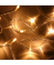 Эл.гирл.  уличная СНОУ БУМ вьюн, 30м, 240LED, шампань, 8 режимов, ПВХ прозрачный, коннектор, 220Вке. Доставка Барнаул, Кемерово, Томск, Новокузнецк, Горно-Алтайск, Междуреченск, Ленинск-Кузнецкий.
