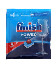 Средство для мытья посуды в посудом.машинах FINISH All in One, 13 табл