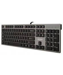 Клавиатура A4TECH KV-300H, USB серый X-Кey,слим,компакт