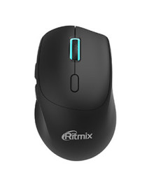 Мышь RITMIX RMW-212 Black беспр с подсветкойм с доставкой по гг Новосибирск, Кемерово, Новокузнецк, Ленинск-Кузнецк, Барнаул, Горно-Алтайск, Би