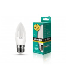 Эл. лампа светодиодная Camelion LED-C35-10W-/830/E27 (Свеча 10Вт 220В, аналог 90Вт) уп.1/10/100нецк, Ленинск-Кузнецк, Барнаул, Горно-Алтайск, Бийск и др. Большой каталог светодиодных ламп оптом.