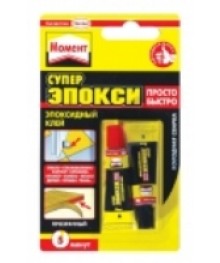Эпоксидный клей "Момент Супер эпокси", прозрачный, 6 мл шприц (48)   30666том. Клей момент оптом с доставкой по Дальнему Востоку. Клей момент оптом со склада в Новосибриске.