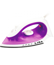 Утюг LIRA LR 0607 /c тефлоновым покрытием мощ.1200Вт/уп.12шт.гов оптом с доставкой по Дальнему Востоку. Продажа гладильных досок оптом со склада в Новосибирске.
