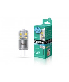 Эл. лампа светодиодная Camelion LED-JD-3W-NF/845/G4(3Вт 220В, аналог 25Вт ) уп.1/10/100нецк, Ленинск-Кузнецк, Барнаул, Горно-Алтайск, Бийск и др. Большой каталог светодиодных ламп оптом.