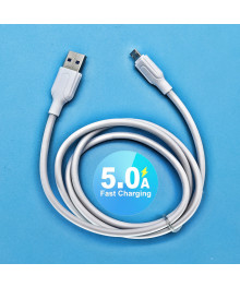 Кабель USB - micro USB Орбита OT-SMM52 белый (5A, 1м)