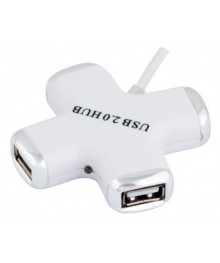 USB разветвитель PC PET 4-port USB2.0 (Cross) портов 4 белыйдаптер с доставкой по Дальнему Востоку. Большой каталог USB разветвителей со склада в Новосибирске.