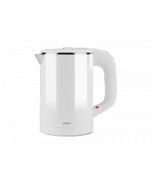Чайник  Centek CT-0006 White (0.6л, 1100Вт, бесшовная колба, двойные стенки, защита от перег) 6/упибирске. Чайник двухслойный оптом - Василиса,  Delta, Казбек, Galaxy, Supra, Irit, Магнит. Доставка