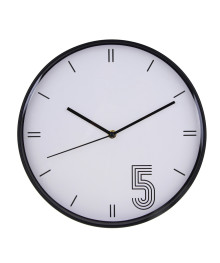 Часы настенные LADECOR CHRONO круглые, пластик, d30 см, тикающий ход, 1xАА, арт08-29