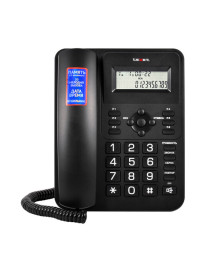 тел.Texet TX-264 черный (CallerID, ЖК дисплей, Память 62 номеров)