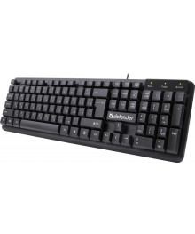 Клавиатура DEFENDER Symbol HB-559 RU, проводн,,черн 104кн 1,5м