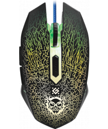 Мышь Defender провод игр Shock GM-110L оптика,6 кн,800-3200 dpiм с доставкой по гг Новосибирск, Кемерово, Новокузнецк, Ленинск-Кузнецк, Барнаул, Горно-Алтайск, Би