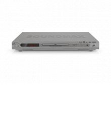 плеер  DVD  Soundmax SM-DVD5103 серебро (MP4,5.1,караоке, микрофон)