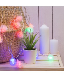 Эл.гирл. "Нить" с насадкой "Ежики", 3 м, USB Н.С. LED-20-5V, МУЛЬТИ 806828ке. Доставка Барнаул, Кемерово, Томск, Новокузнецк, Горно-Алтайск, Междуреченск, Ленинск-Кузнецкий.