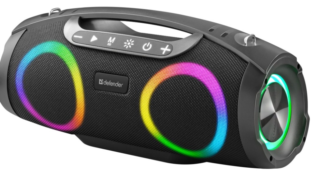 Колонка портативная  DEFENDER Beatbox 30  30Вт Bluetooth,FM/USB/TWS/RGB/AUX/TF