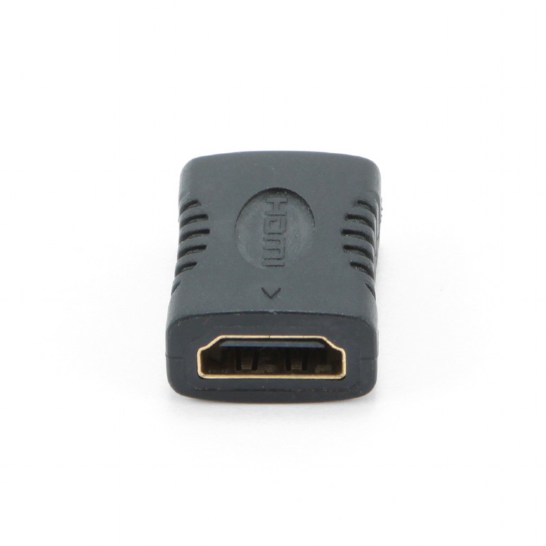 Переходник Bion HDMI-HDMI  19F/19F (мама-мама), позолоченные контакты,черный [BXP-A-HDMI-FF)