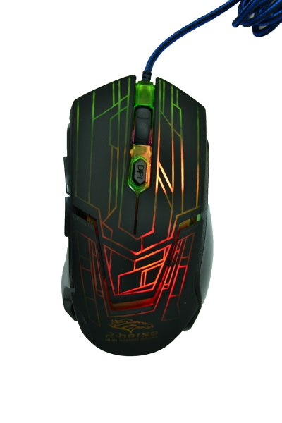Мышь проводная Орбита FC-5215 (USB, 2400 dpi, оптическая, 6 кнопок)