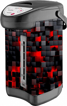 Термопот MAXTRONIC MAX-U55S7  (5,5 л, 750 Вт, нерж колба+металл, три подачи воды, подар уп) (6/уп)