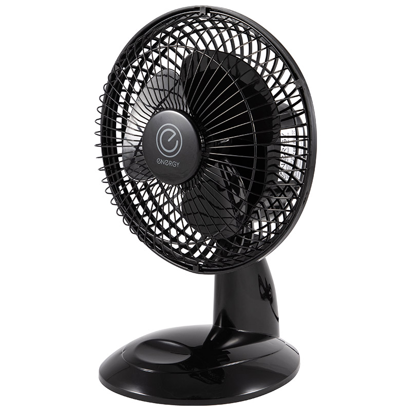 Вентилятор Energy EN-0603 черный (настольный) 6" 1шт/коробка