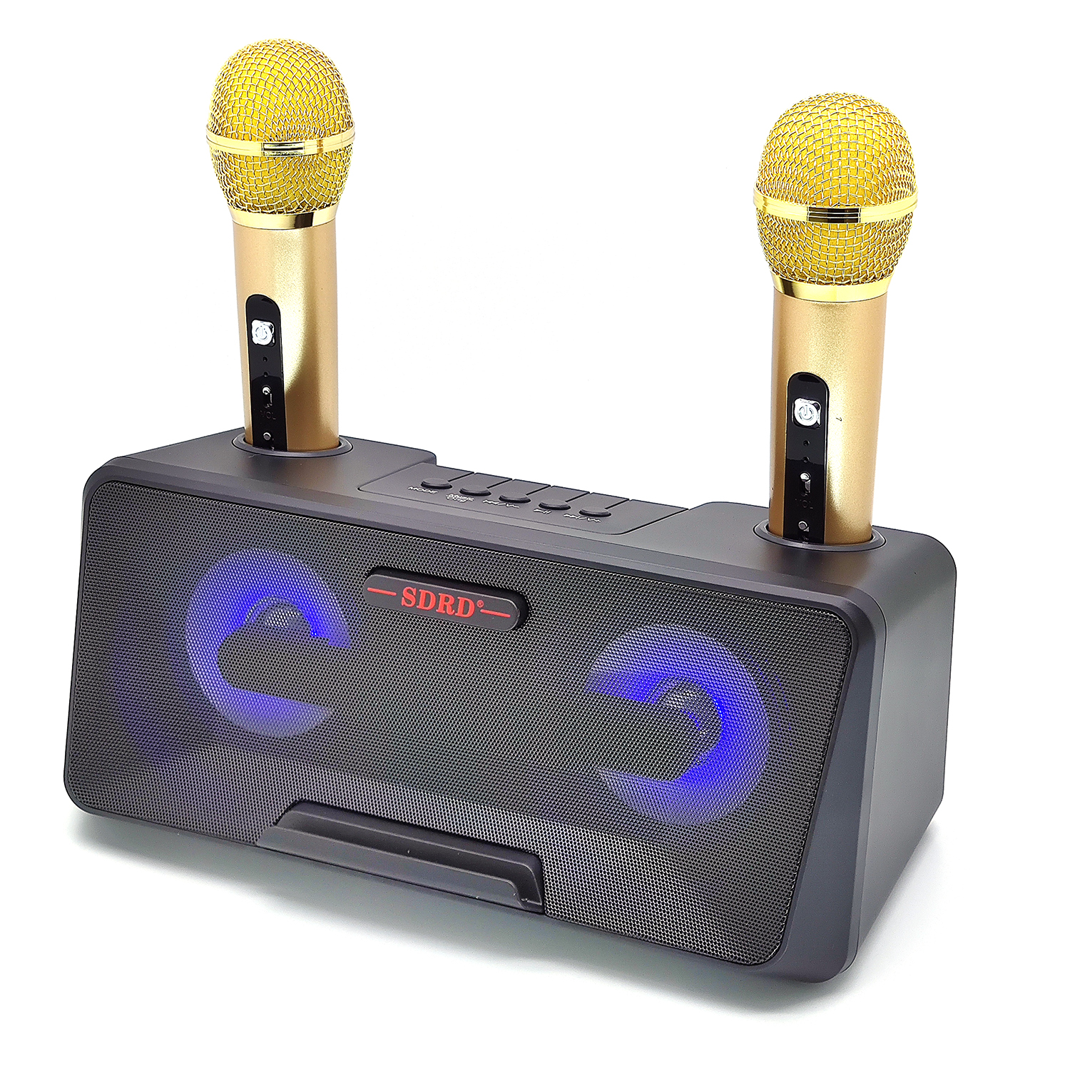 Sdrd. Караоке система SD 301. Sdrd SD-303 - Bluetooth колонка-караоке с беспроводными микрофонами. Караоке система Sdrd SD-301, золото. Sdrd колонка караоке.