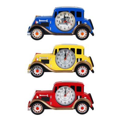 Часы будильник  LADECOR CHRONO в виде машины 25х4х12см, 1хAA, пластик