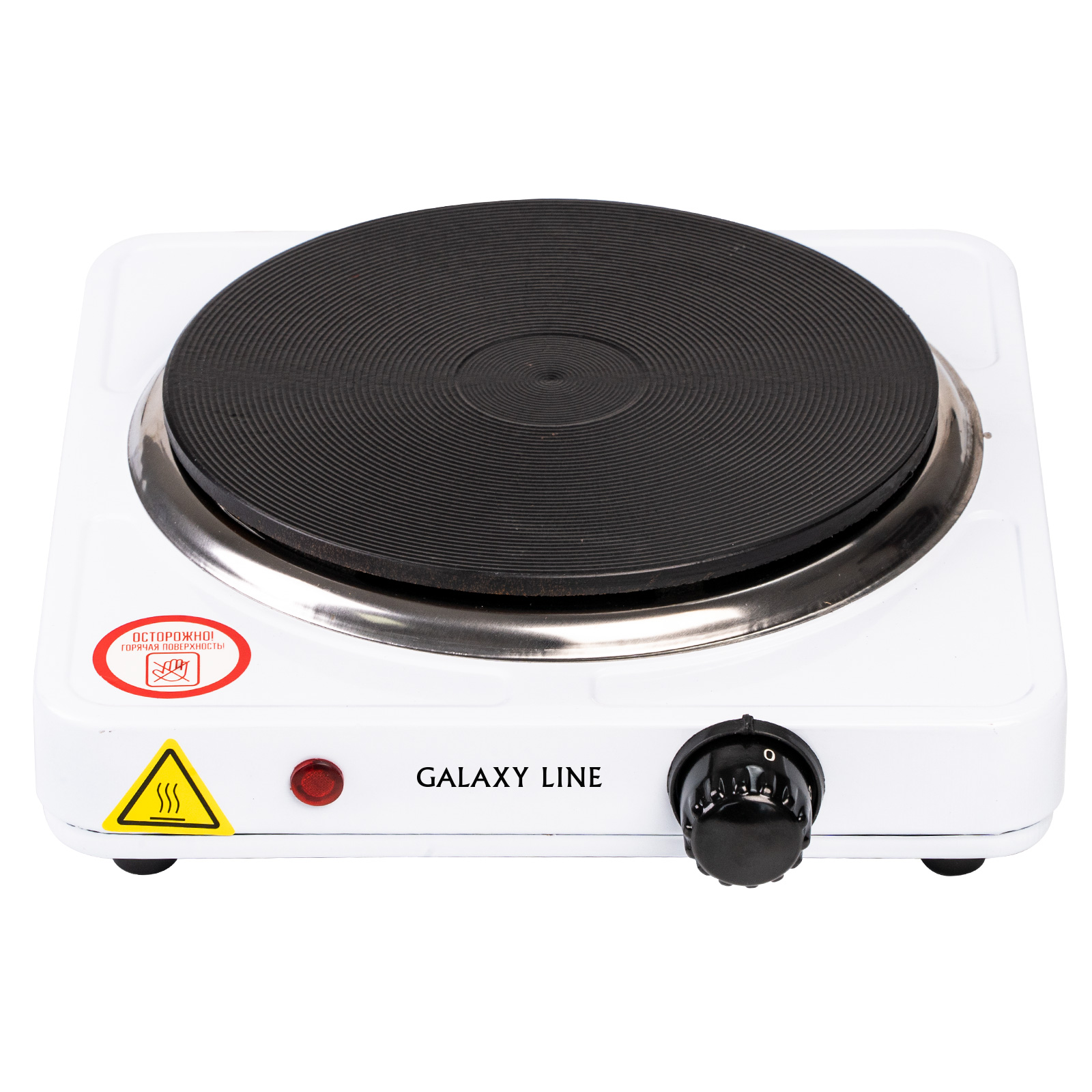 Электроплитка Galaxy LINE GL 3001 1500 Вт, 1-конф, чугун, шнур 0,9м (ПОРВАНА КОРОБКА)